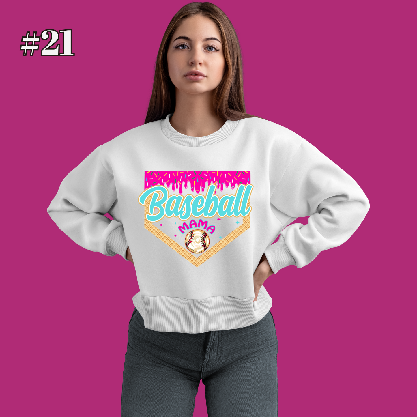 BASEBALL MAMA ICE CREAM